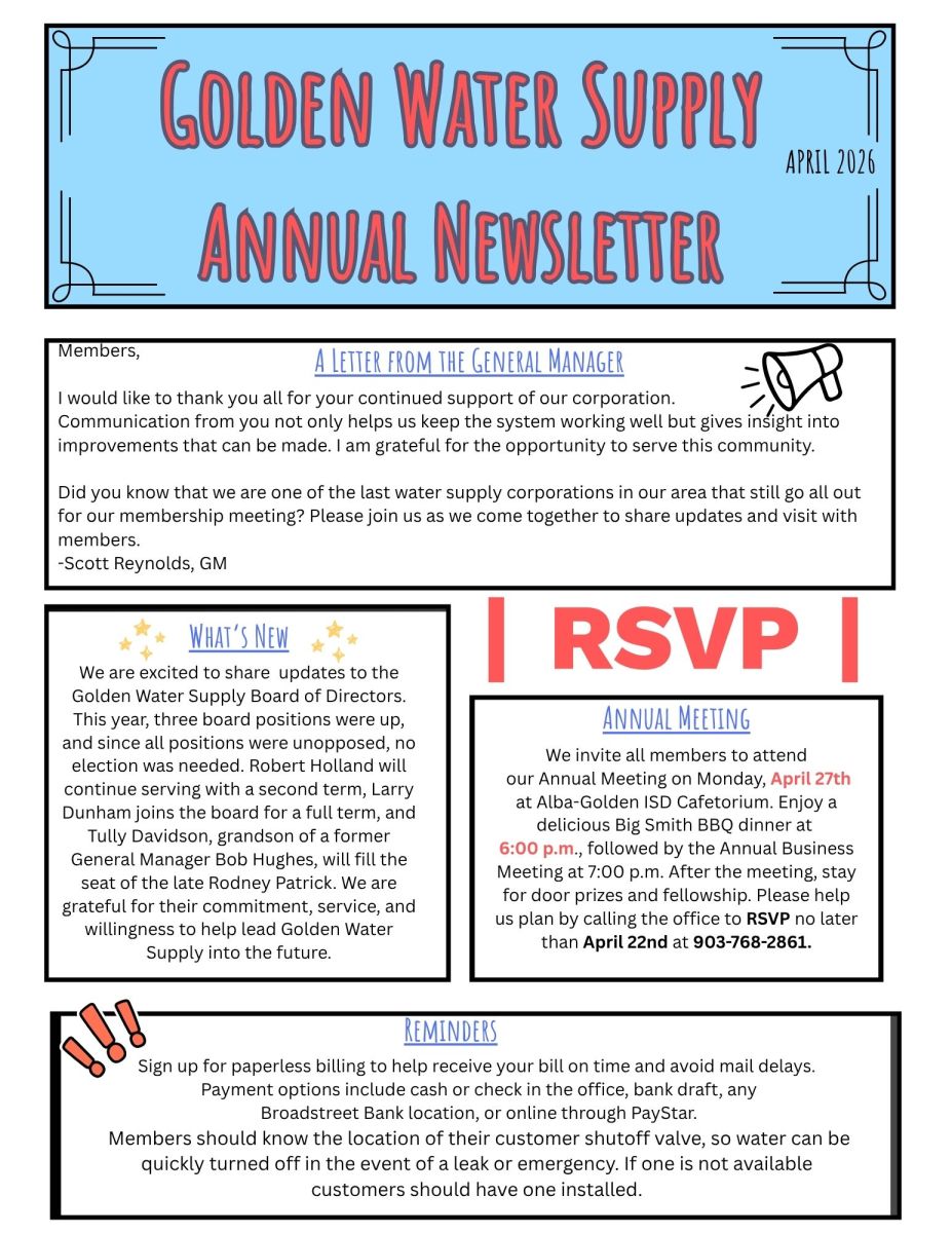 2026 Newsletter